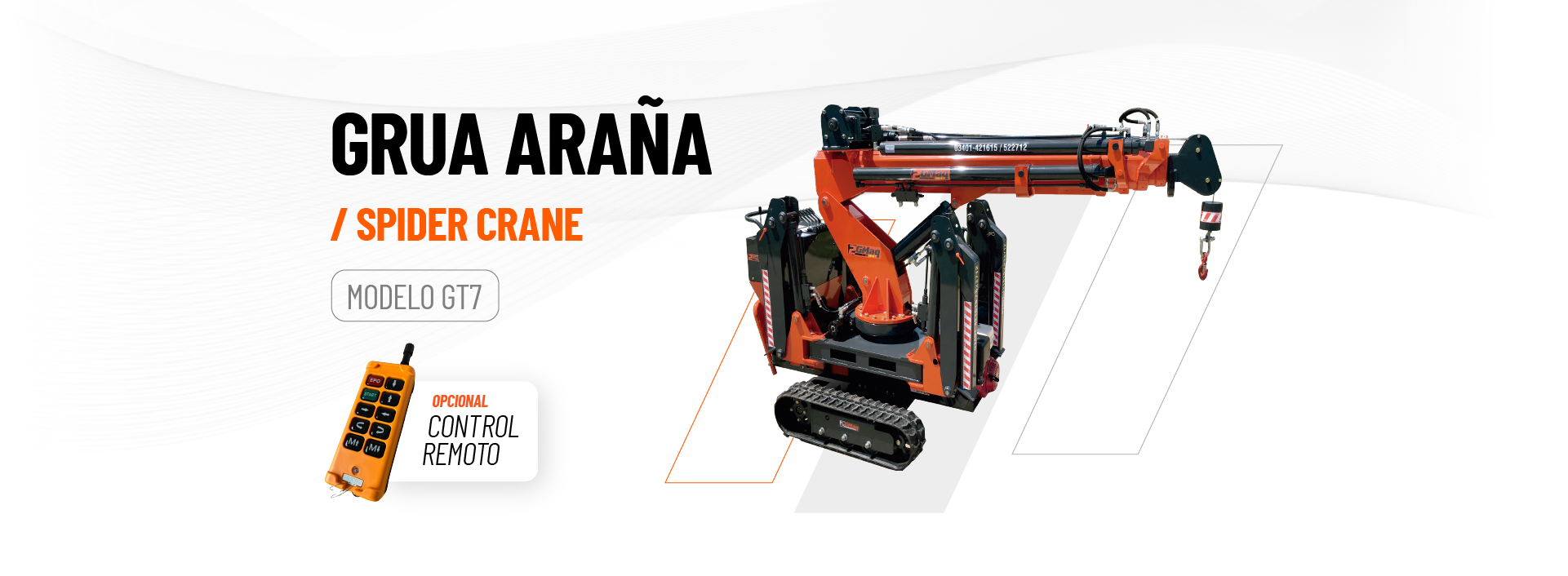 Grúa Araña GT7